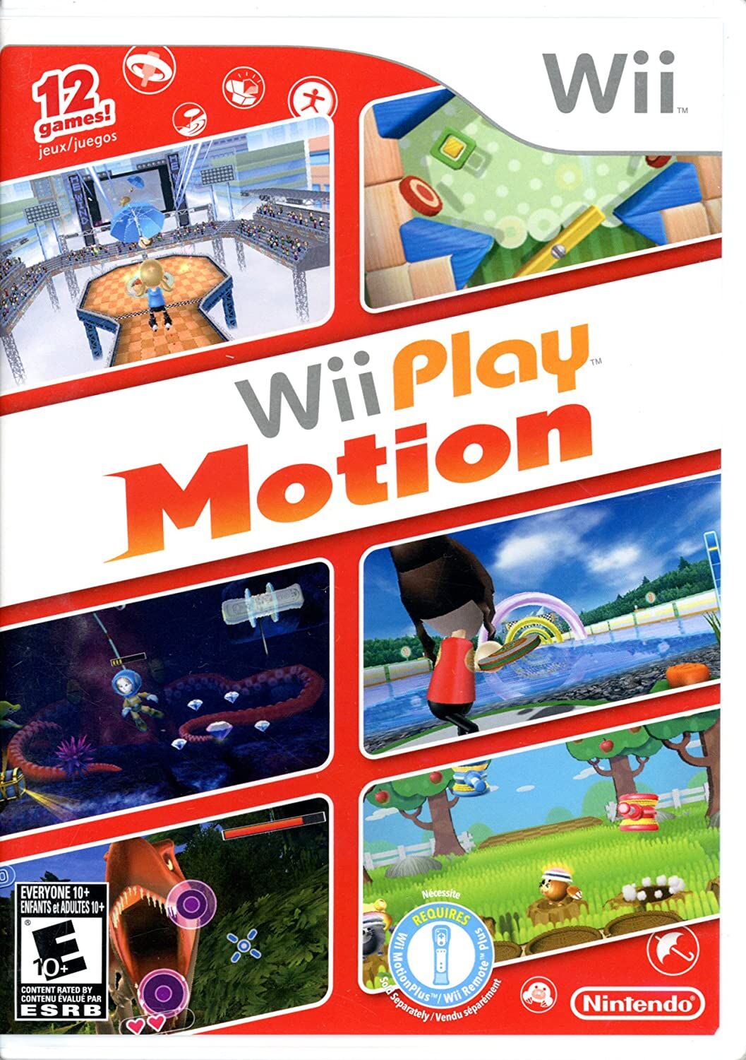 Wii Play Motion with Black Remote Plus - Wii - Sam's Club