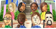 Rachel, Tatsuaki, Hayley, Steph, Nick, Emma, Pierre, and Víctor in Smile Snap.