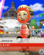 Jessie in Swordplay Speed Slice.