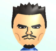 Saburo's image in a file in the September 2020 Nintendo leak. Note the different beard shape/style that is not normally available to be selected on the Mii Channel.