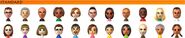 All of the Standard Miis in Wii Party U.