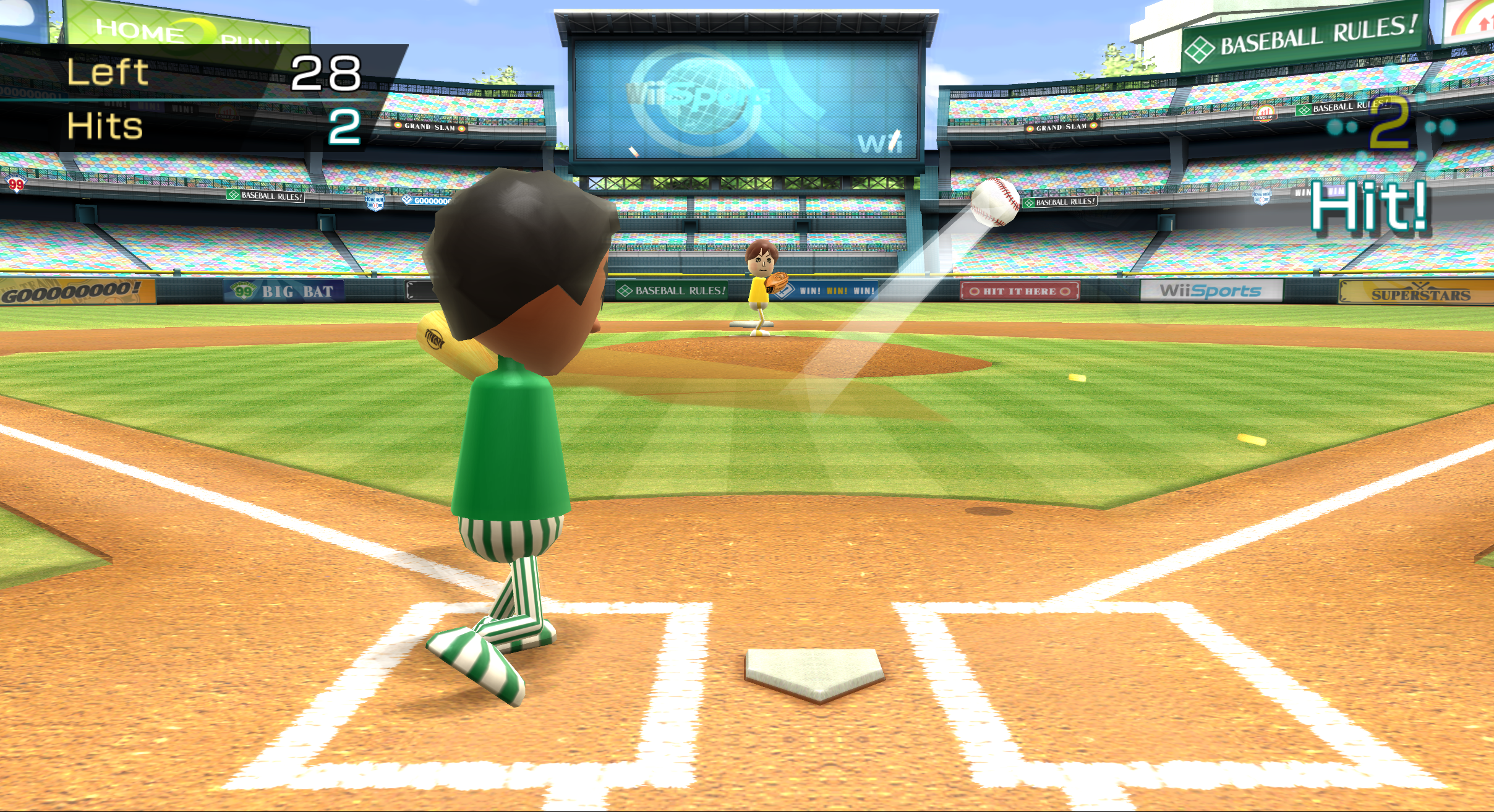 Wii baseball hot sale