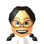 Keiko's official face image.