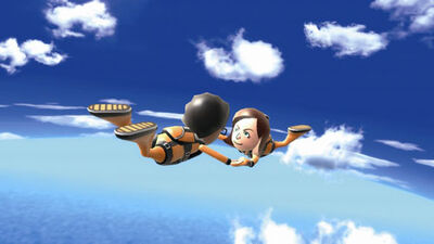 Wii Sports Skydiving