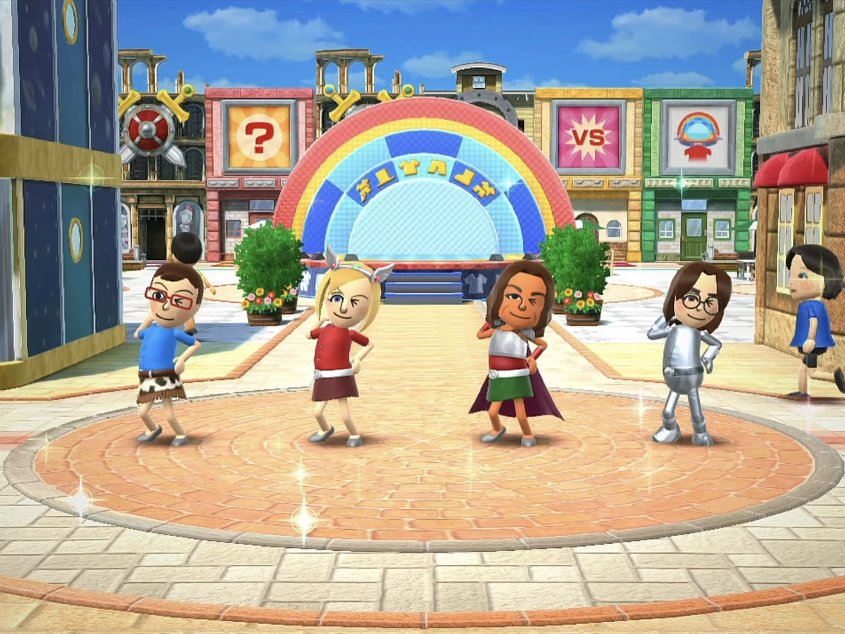 Mii Fashion Plaza | Wii Sports Wiki | Fandom