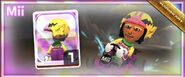 Enrique in a Wario Mii Racing Suit in a Mario Kart Tour artwork. (Notice his eyebrows are in a different color)