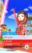 Misaki in Swordplay Duel.