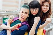 May 2018 (With Kamiya Saki and Coco Partin Coco)