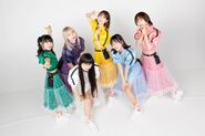 June 2022 (With Yamamachi Miki, Yui Ga Dockson, Kashiwagi Yuki, Tsukino Usagi and Yumeno Yua)