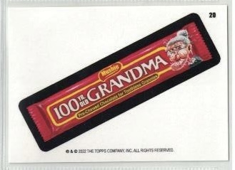 100 (Year Old) Grandma Wacky Packages Wiki Fandom
