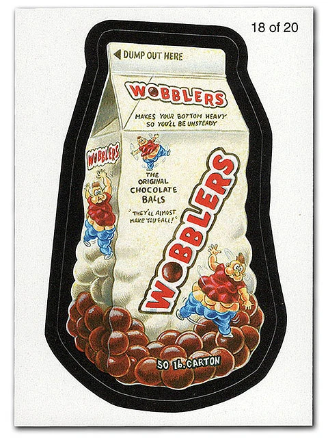 アメコミ KelloggsWACKY WOBBLERS Wobblers | Wacky Packages Wiki | Fandom