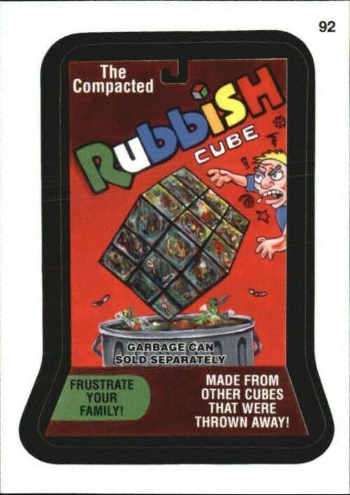 Rubbish Cube Wacky Packages Wiki Fandom