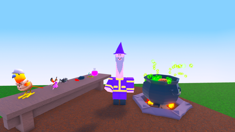 VIREI UMA BRUXA E TRANSFORMEI O MENINO EM ZUMBI NO WACKY WIZARDS!! (Roblox)  