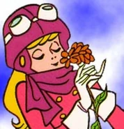 Penelope in her Perils outfit