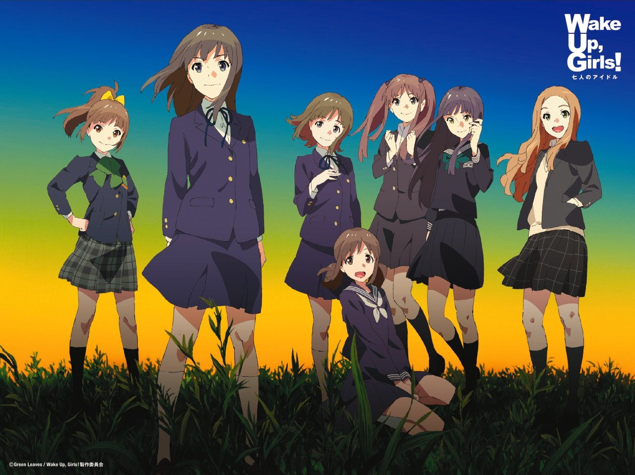 Wake Up Girls Beyond The Bottom Anime Movie Review The Lily Garden