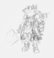 Male enutrof concept art