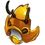 Golden Scara Helmet