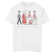 "Where's Waldo?" character line-up t-shirt
