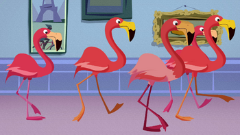 Flamingos (Where's Waldo?)