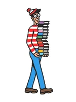 Waldo in 1997 (Where's Waldo Now, 2nd ed.)