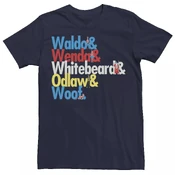 "Wakdo & Wenda & Whitebeard & Odlaw & Woof" t-shirt