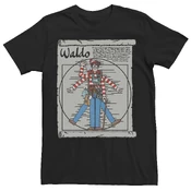 Waldo The Vitruvian Man t-shirt