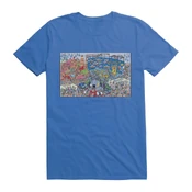 "Dinosaurs, Spacemen, and Ghouls" t-shirt