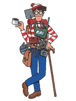 Waldo in 1997 (Where's Waldo?, 2nd ed.)