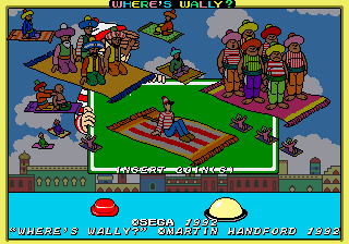 Wally wo Sagase! (Sega arcade game) | Waldo Wiki | Fandom