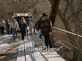Hall of Fame title card