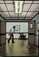 Rick marche seul dans l'hôpital. (Volume 1 : Passé décomposé)