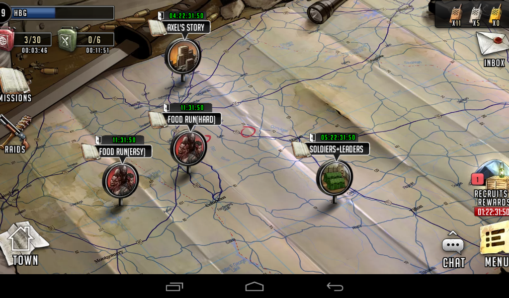 Roadmap Walking DeadRoad to Survival Wikia Fandom