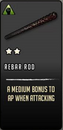 Rebar rod