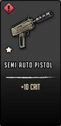 Semi auto pistol