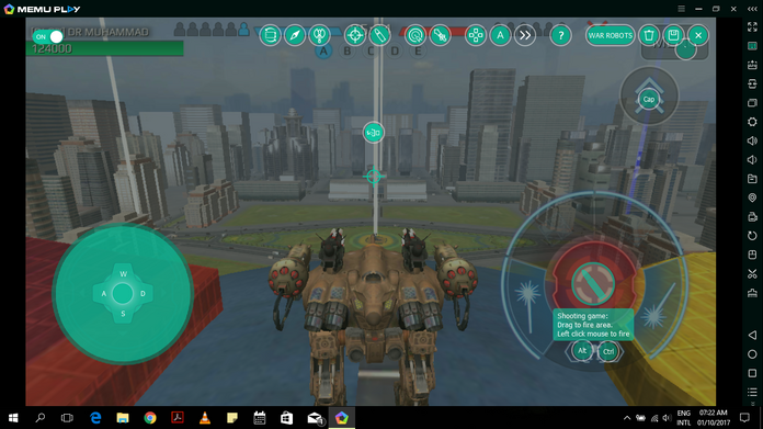 Download ROBOT WARFARE ONLINE on PC with MEmu