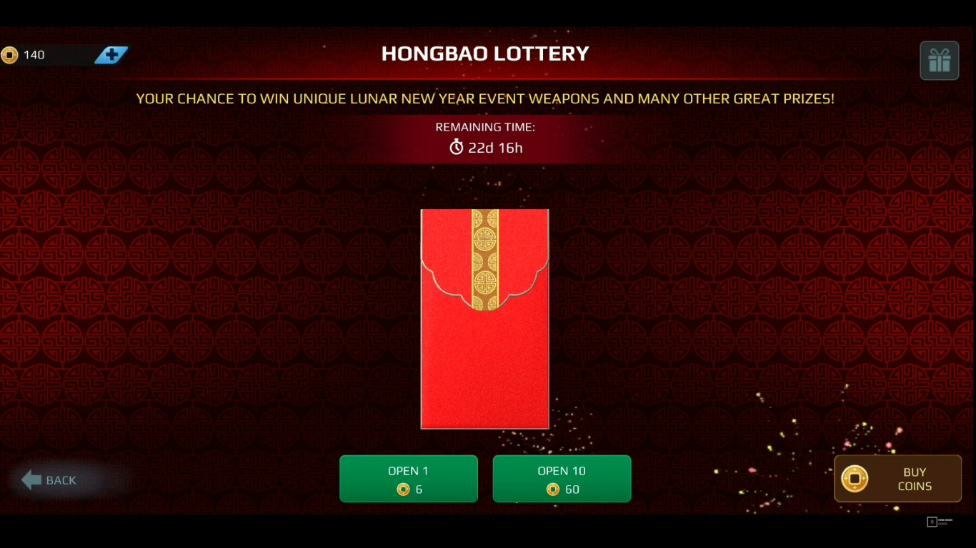 Hongbao Lottery War Robots Wiki Fandom