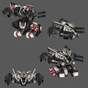 war robot concept art