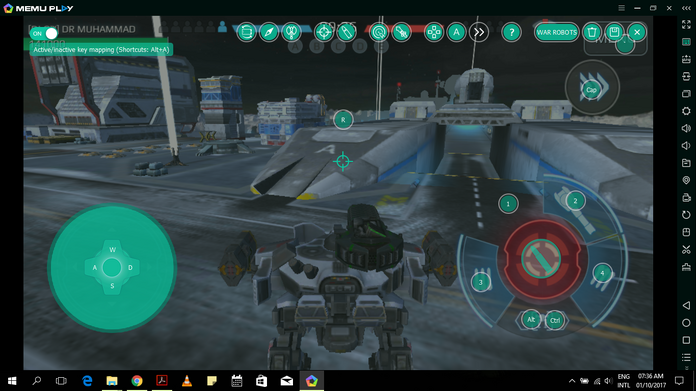 Download ROBOT WARFARE ONLINE on PC with MEmu