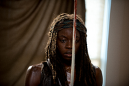 AMC 608 Michonne Nervous