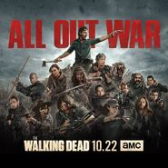 TWD S8 All Out War Poster