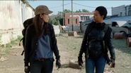 Sasha Williams Questions Rosita Espinosa's Logic 7x14 The Other Side