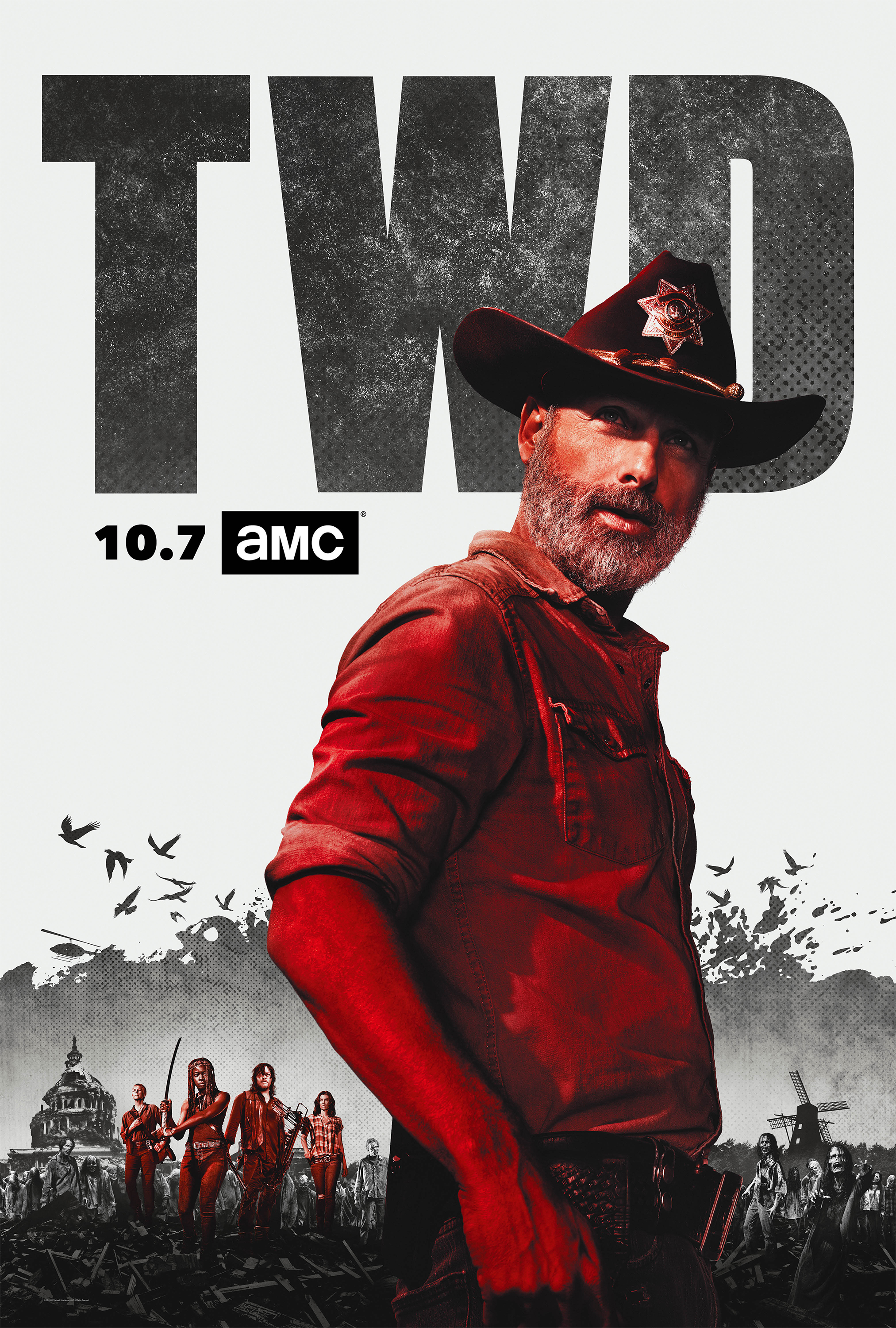 The Walking Dead - S1 Concept Poster from The Art of The Walking