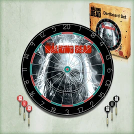 The Walking Dead Dartboard Set
