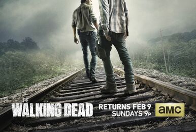 the walking dead season 4 poster dont look back