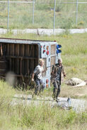 TWD 3x11 Andrea and Walker