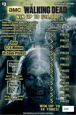 The Walking Dead scratch games (Kentucky)