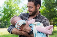 Aaron and Baby Gracie