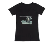 THE WALKING DEAD "MICHONNE KATANA" T-SHIRT (WOMENS)