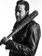 TWDNegan-Season7-Black and White