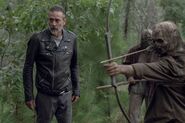 10x06 Negan hunting